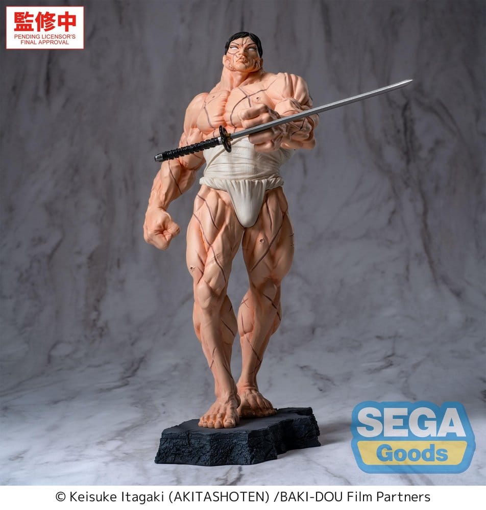 Baki-Dou Luminasta PVC Figure Kaoru Hanayama 23 cm