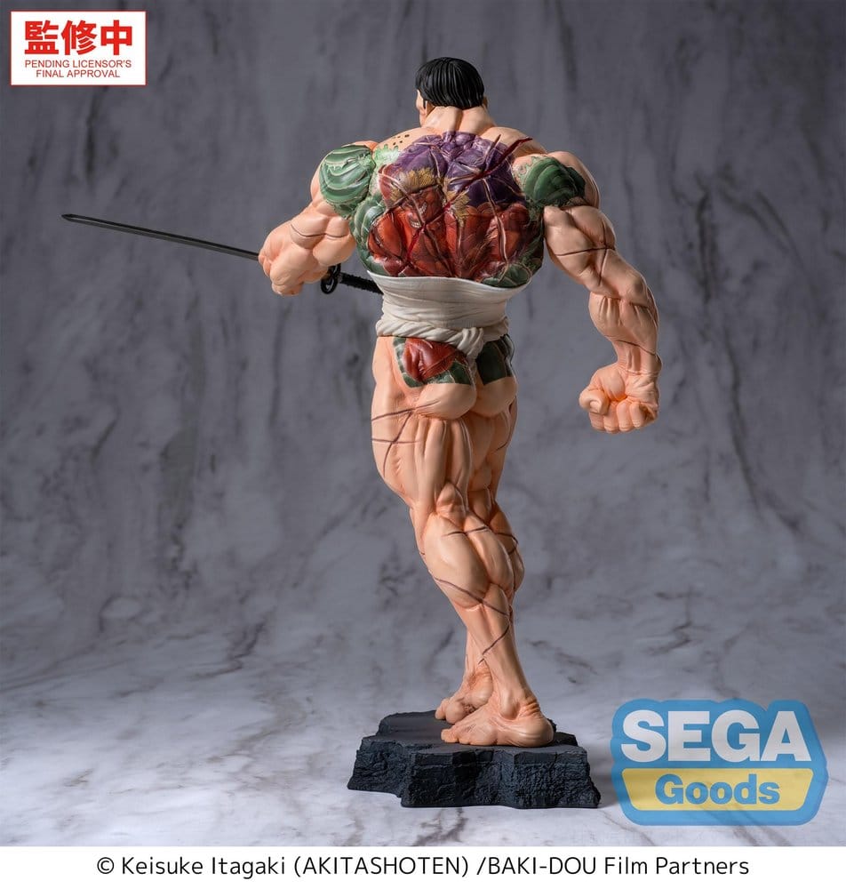 Baki-Dou Luminasta PVC Figure Kaoru Hanayama 23 cm
