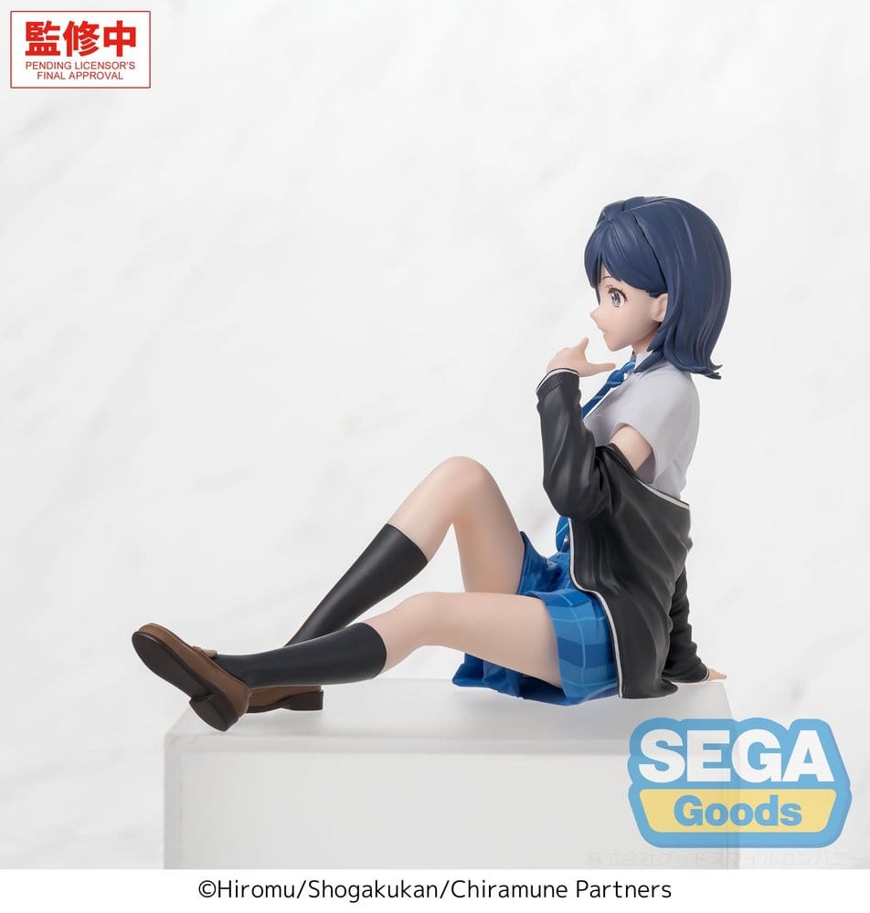 Chitose Is in the Ramune Bottle PM Perching PVC Statue Yuzuki Nanase 8 cm