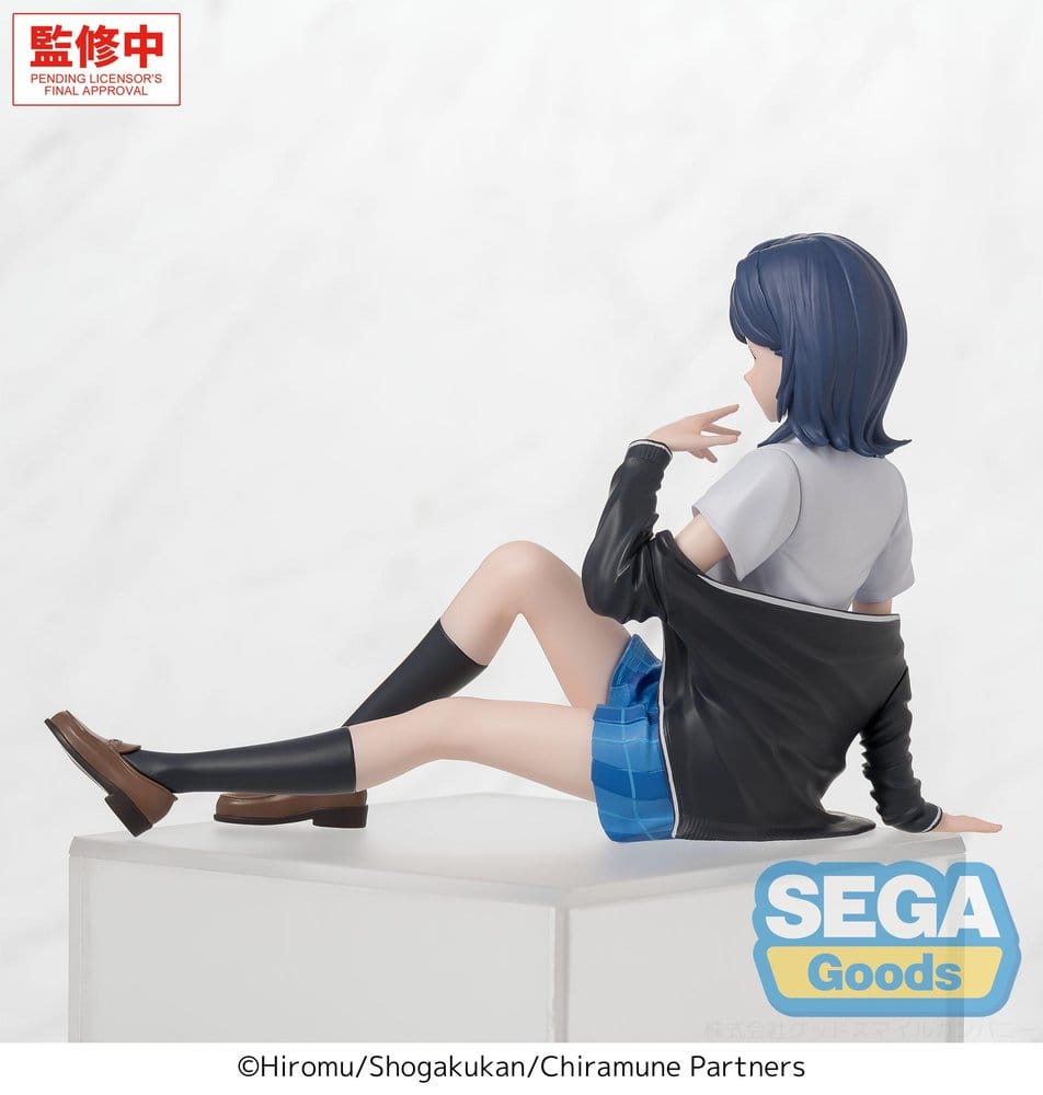 Chitose Is in the Ramune Bottle PM Perching PVC Statue Yuzuki Nanase 8 cm
