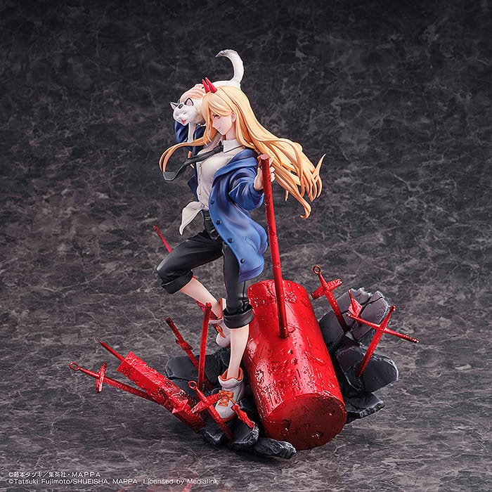Chainsaw Man Power & Meowy 1/7 Scale Statue