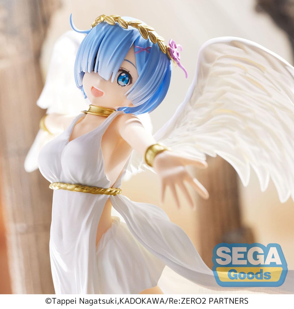 Re:Zero Starting Life in Another World: Rem Seraph Luminasta 21cm PVC Statue