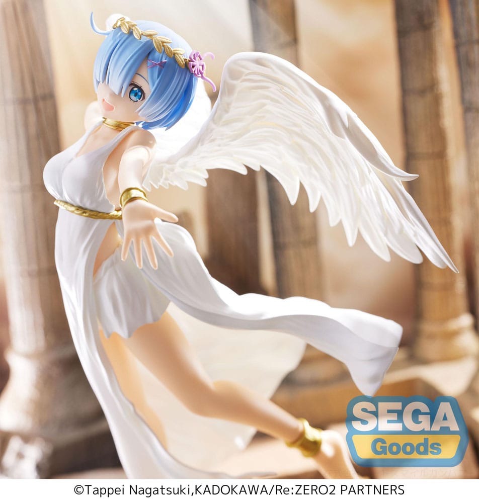 Re:Zero Starting Life in Another World: Rem Seraph Luminasta 21cm PVC Statue
