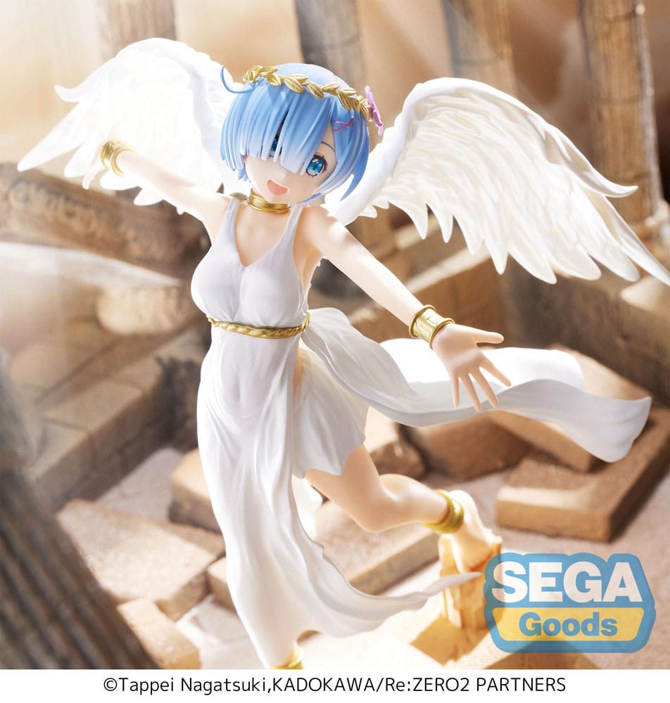 Re:Zero Starting Life in Another World: Rem Seraph Luminasta 21cm PVC Statue