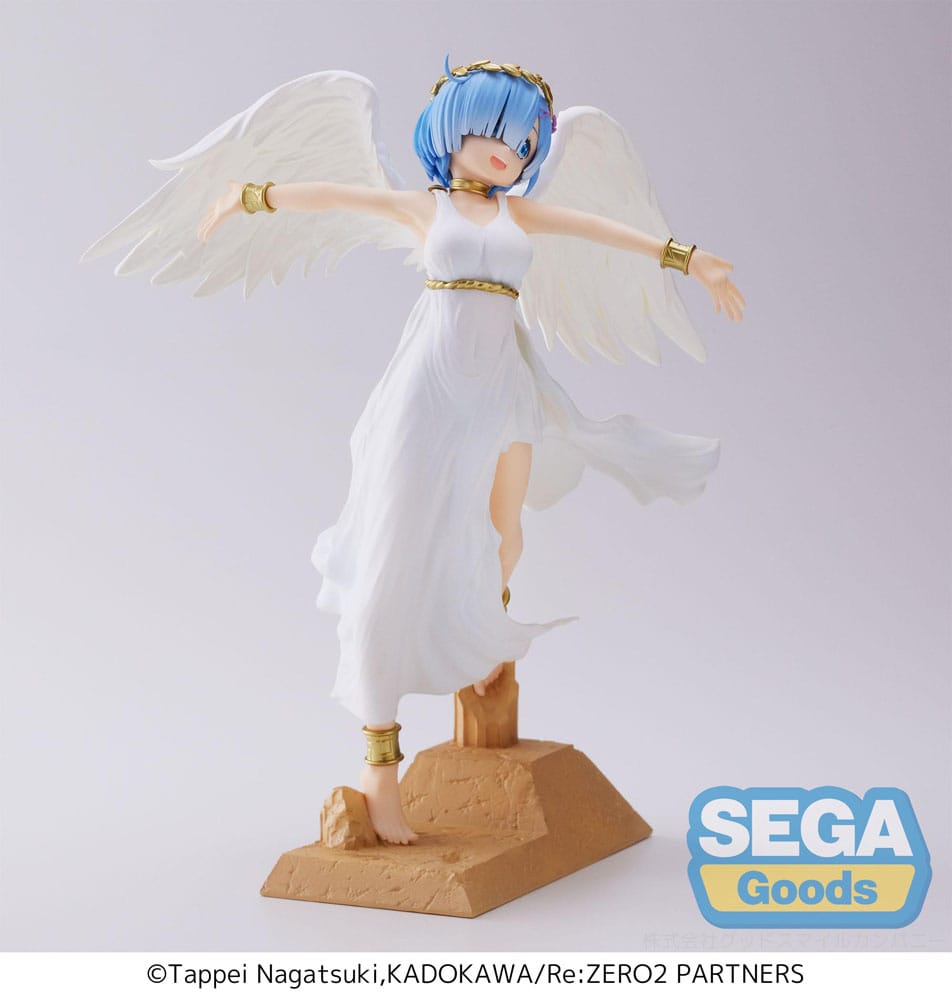 Re:Zero Starting Life in Another World: Rem Seraph Luminasta 21cm PVC Statue