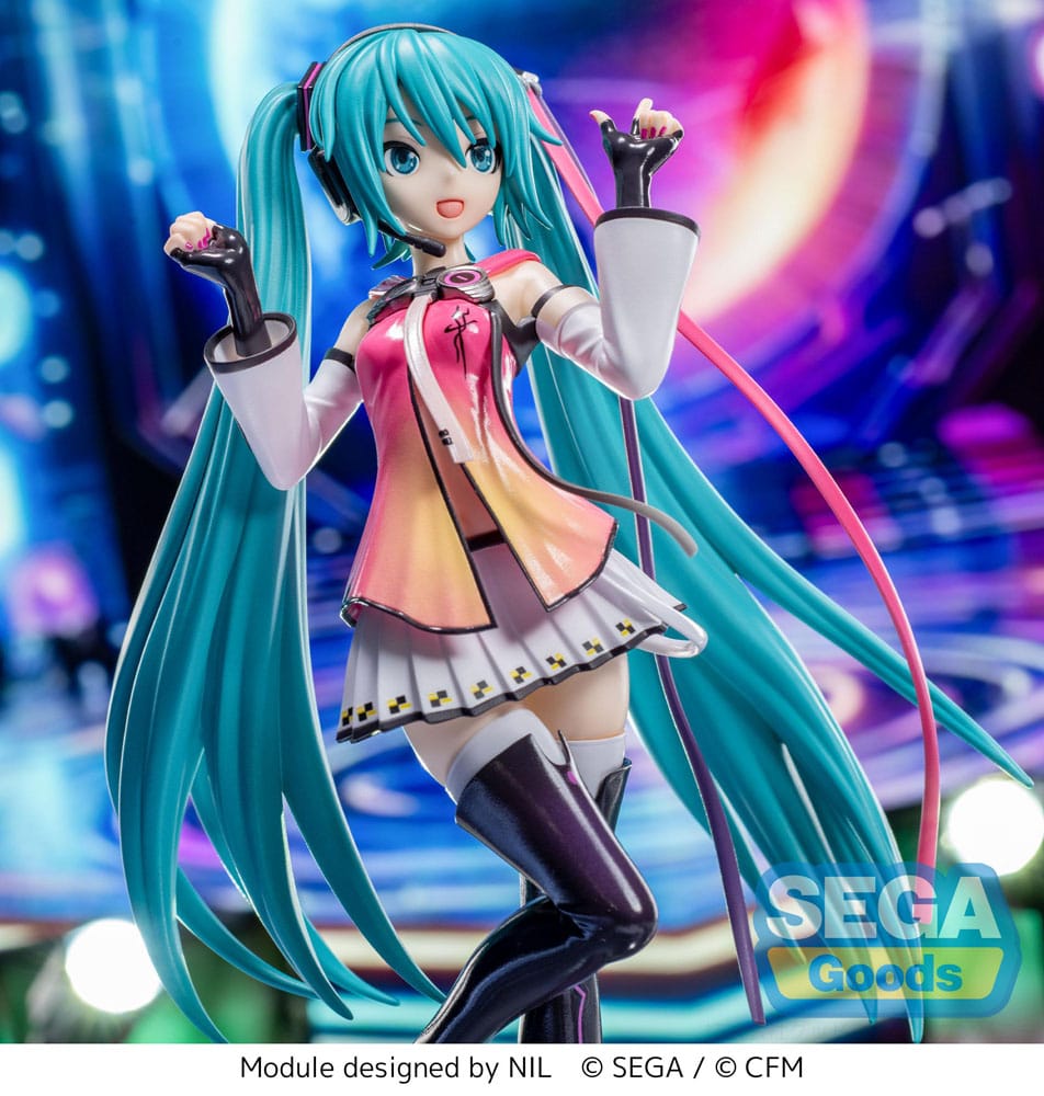 Hatsune Miku Series Project DIVA MEGA39's Hatsune Miku - Star Voice 18cm Luminasta PVC Statue