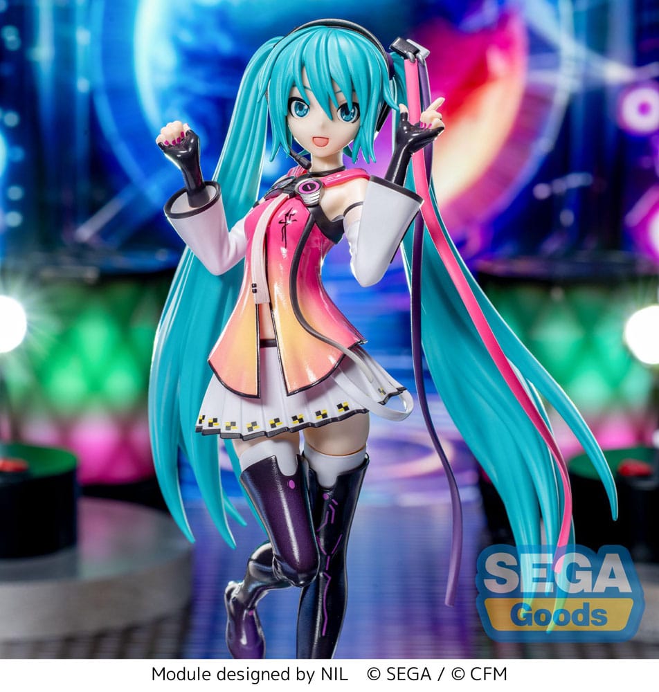 Hatsune Miku Series Project DIVA MEGA39's Hatsune Miku - Star Voice 18cm Luminasta PVC Statue