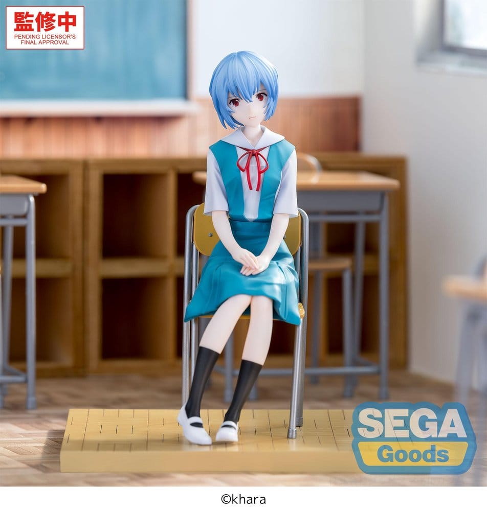 Evangelion: New Theatrical Edition XStellar PVC Figure Rei Ayanami Uniform Ver. 16 cm