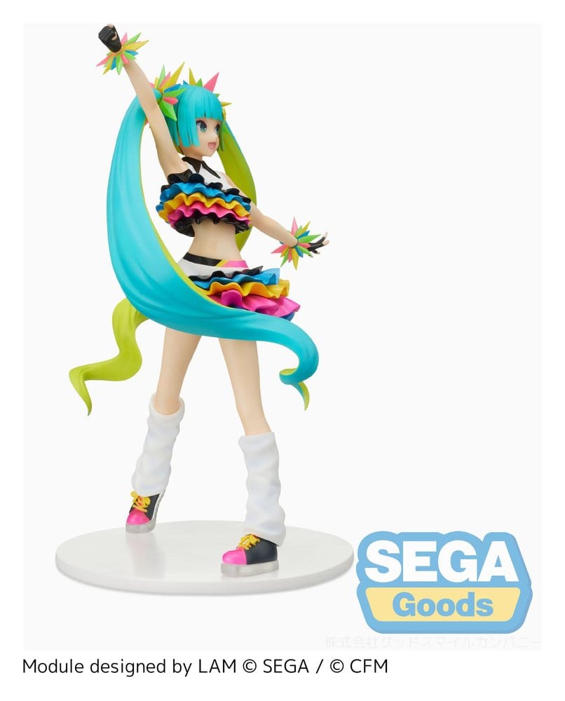 Hatsune Miku Project DIVA MEGA39's FIGURIZM PVC Figure Hatsune Miku - Catch the Wave 25 cm