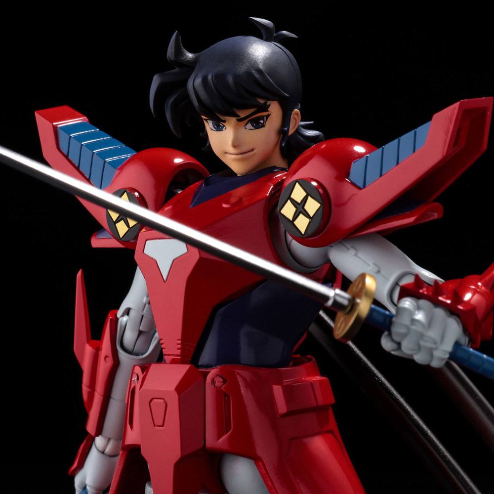 Chou-Dan-Kadou Yoroiden-Samurai Troopers Action Figure Rekka no Ryo 16 cm