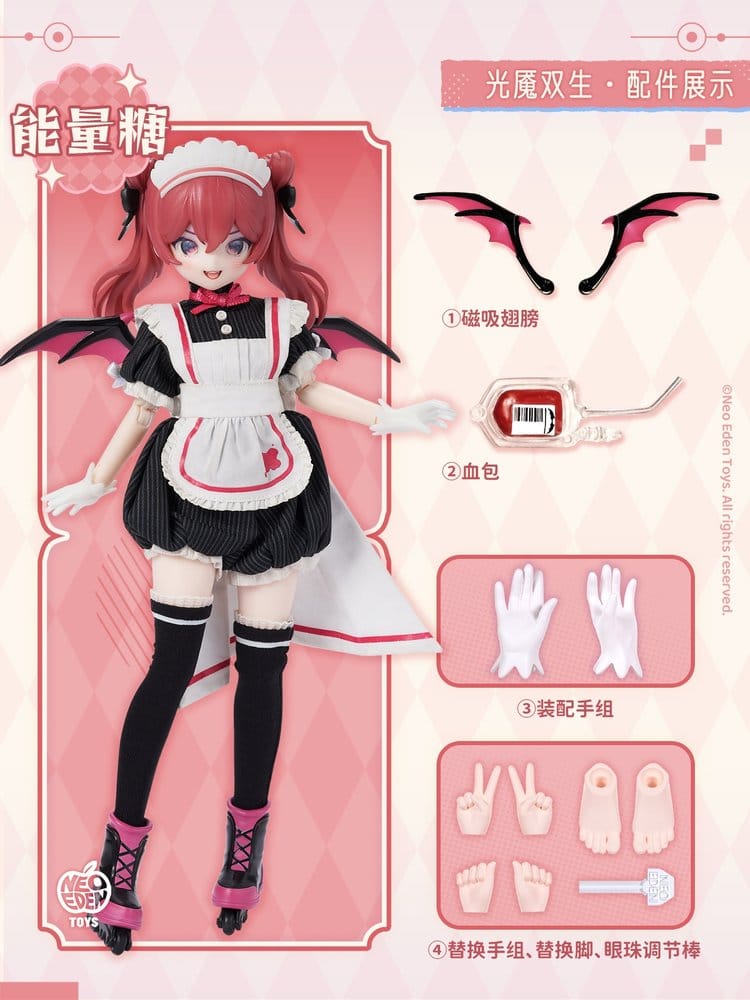 Original Character Collectible Figures Angel & Demon MJD Doll Blind Box 22 cm Assortment (6)