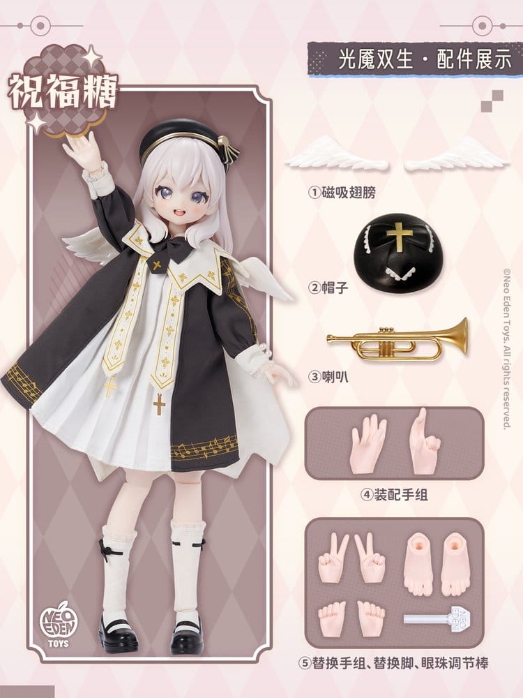 Original Character Collectible Figures Angel & Demon MJD Doll Blind Box 22 cm Assortment (6)
