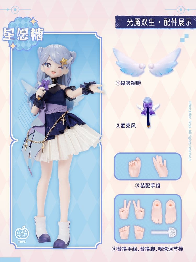 Original Character Collectible Figures Angel & Demon MJD Doll Blind Box 22 cm Assortment (6)