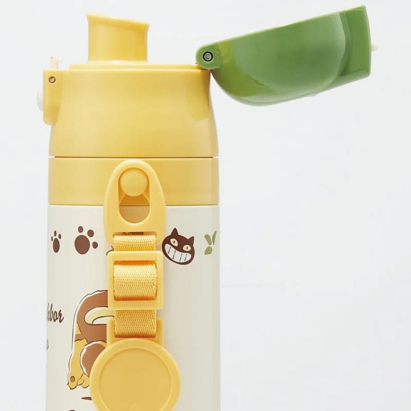 My Neighbor Totoro Double Opening Totoro & Catbus 420 ml Water Bottle