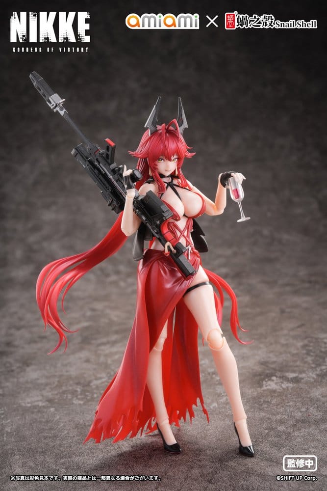 Goddess of Victory: Nikke Action Figure 1/12 Red Hood Nonsense Red 16 cm
