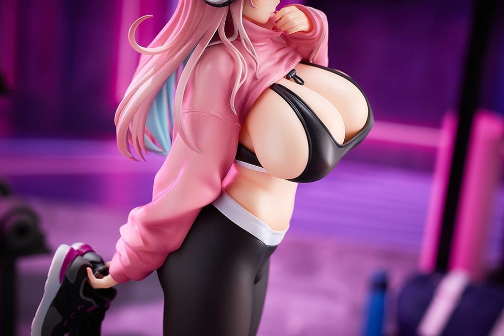 Super Sonico PVC Figure 1/6 Exercise Ver. 27 cm