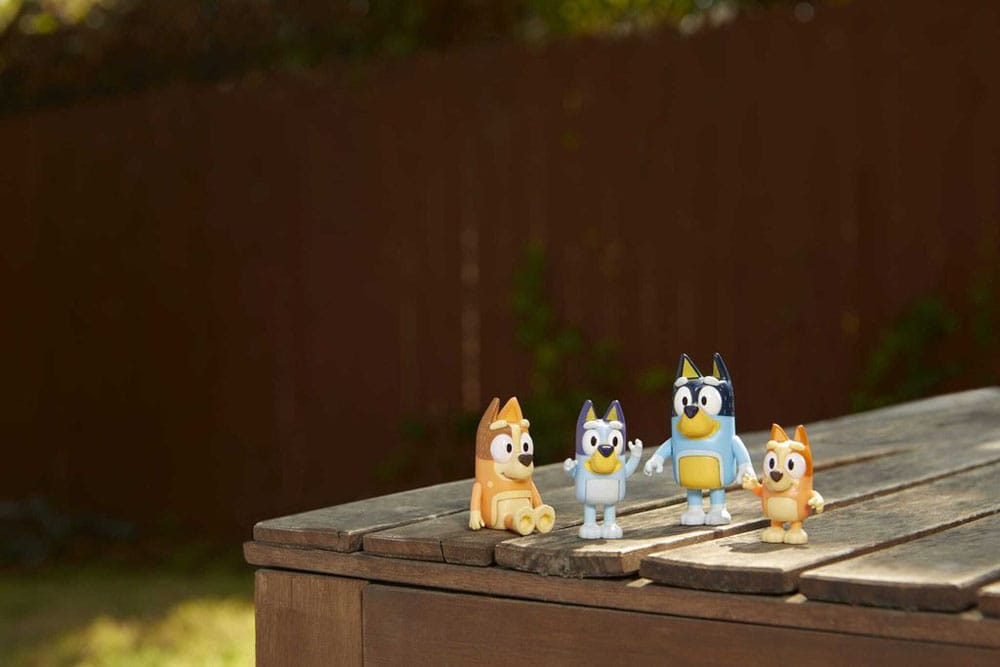 Bluey Action Figures 4-Pack