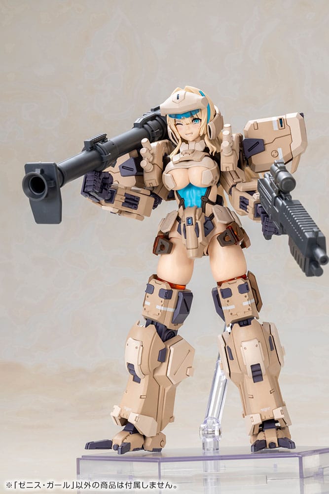 Front Mission Structure Arts Plastic Model Kits Zenith Girl 16 cm