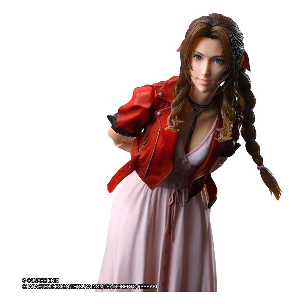 Final Fantasy VII Rebirth Play Kai Arts Aerith Gainsborough 24 cm Action Figure