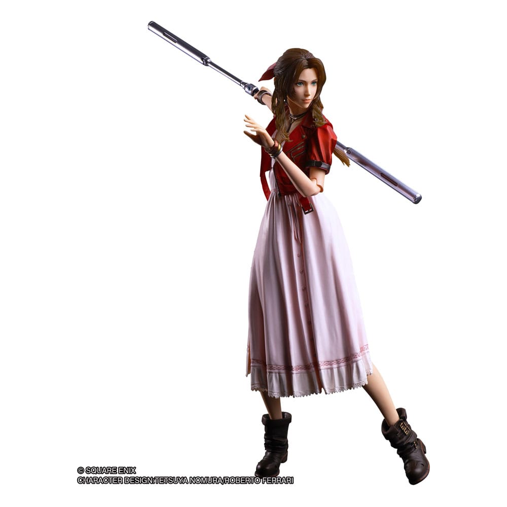 Final Fantasy VII Rebirth Play Kai Arts Aerith Gainsborough 24 cm Action Figure