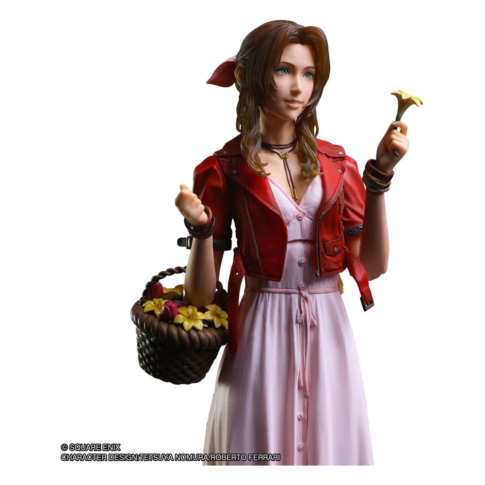 Final Fantasy VII Rebirth Play Kai Arts Aerith Gainsborough 24 cm Action Figure