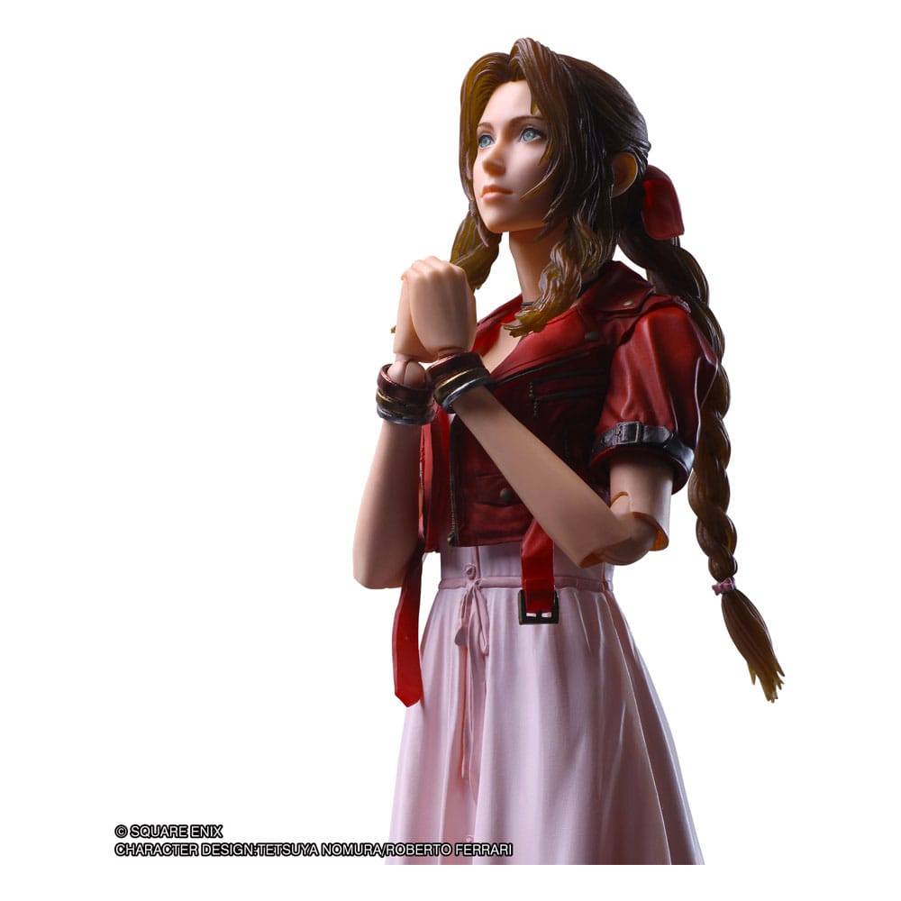 Final Fantasy VII Rebirth Play Kai Arts Aerith Gainsborough 24 cm Action Figure