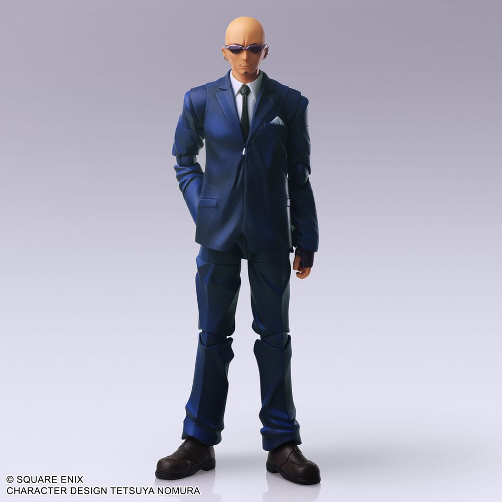 Final Fantasy VII Bring Arts Rude 16 cm Action Figure