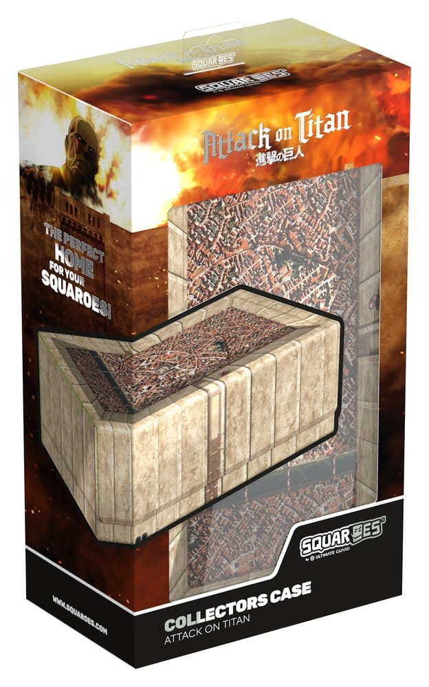 Squaroes Collectors Case 800 Attack on Titan - Shiganshina District