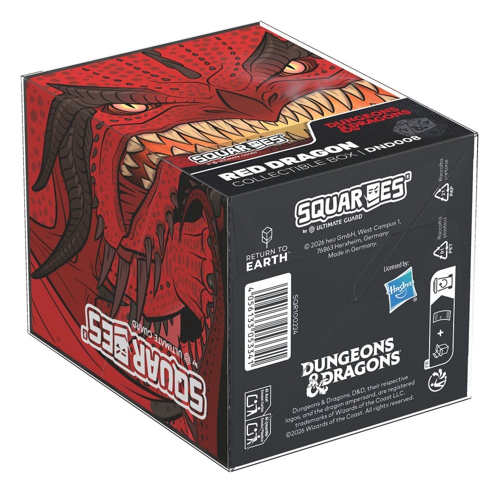 Squaroes Squaroe Dungeons & Dragons DND008 - Red Dragon