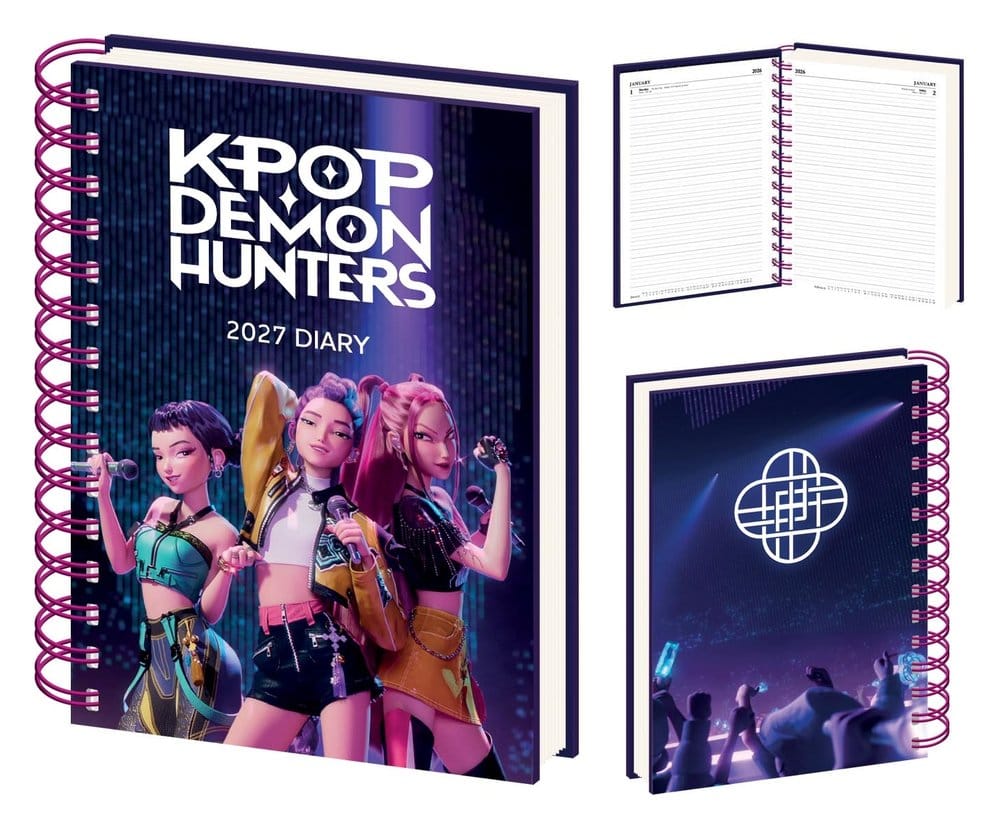 KPop Demon Hunters A5 Wiro Diary 2027