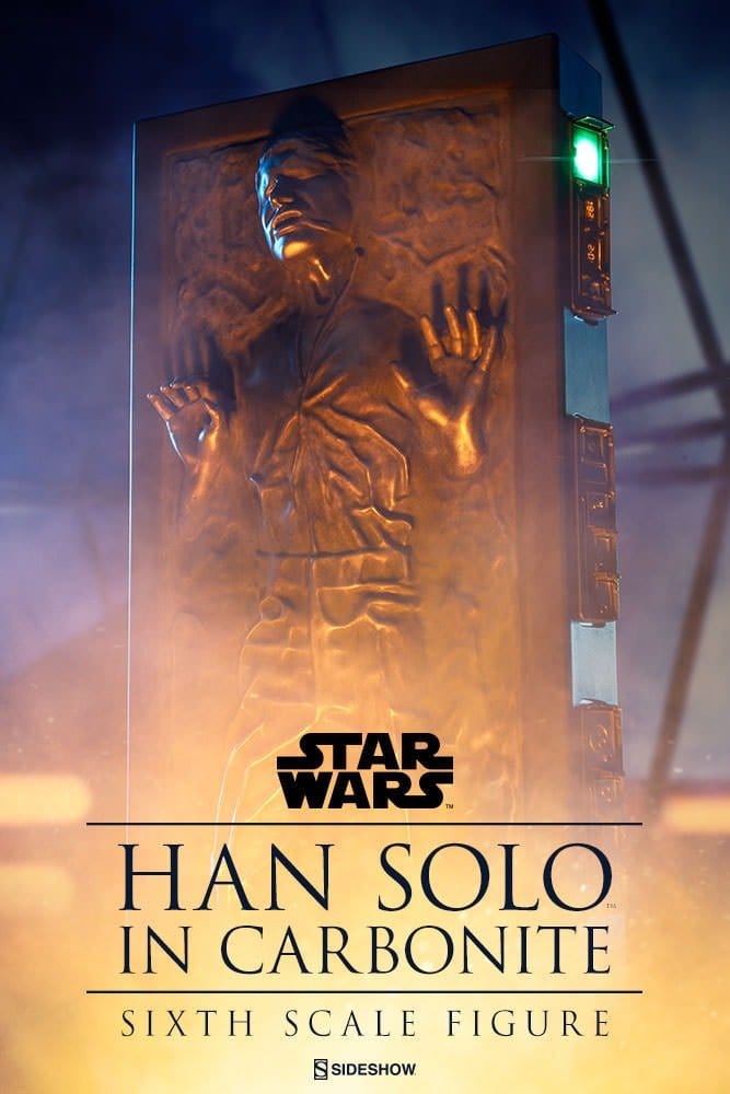 Star Wars 1/6 Action Figure Han Solo in Carbonite 38 cm