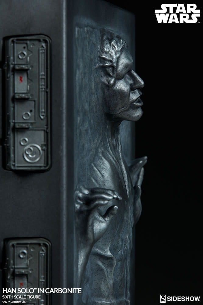 Star Wars 1/6 Action Figure Han Solo in Carbonite 38 cm