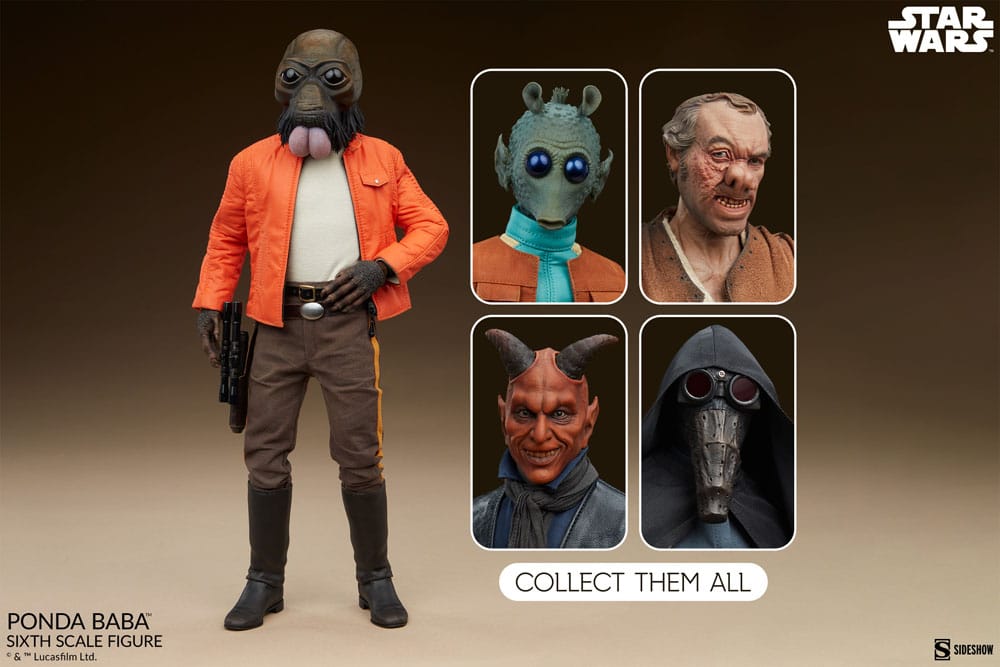 Star Wars Scum & Villainy Ponda Baba 30 cm 1/6 Action Figure