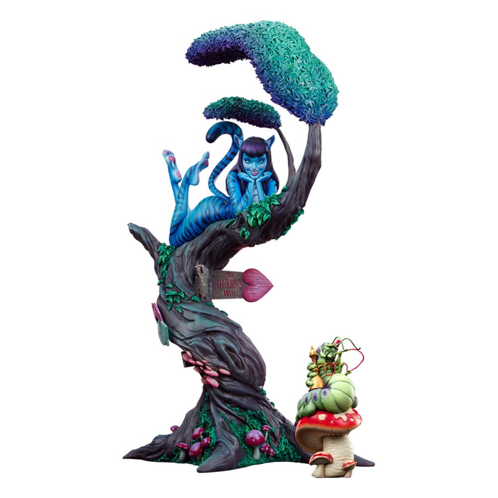 Fairytale Fantasies Lady Cheshire Cat (Deluxe Edition) 63 cm Collection Statue