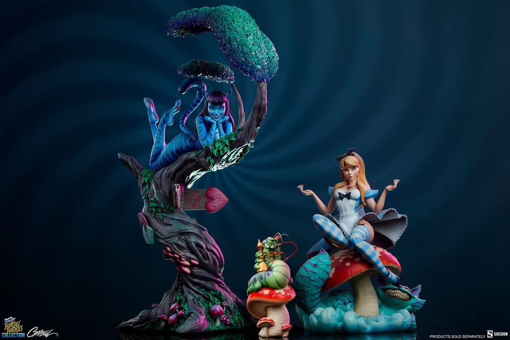 Fairytale Fantasies Lady Cheshire Cat (Deluxe Edition) 63 cm Collection Statue