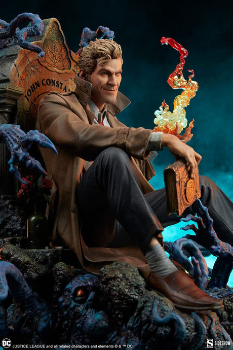 DC Comics John Constantine Just Another Exorcism Hangover 53 cm Premium Format Statue