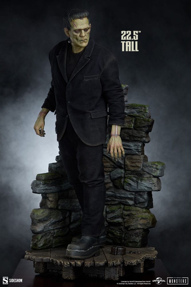 Frankenstein Premium Format Mixed Media Statue Frankenstein (Fabric Costume) 57 cm
