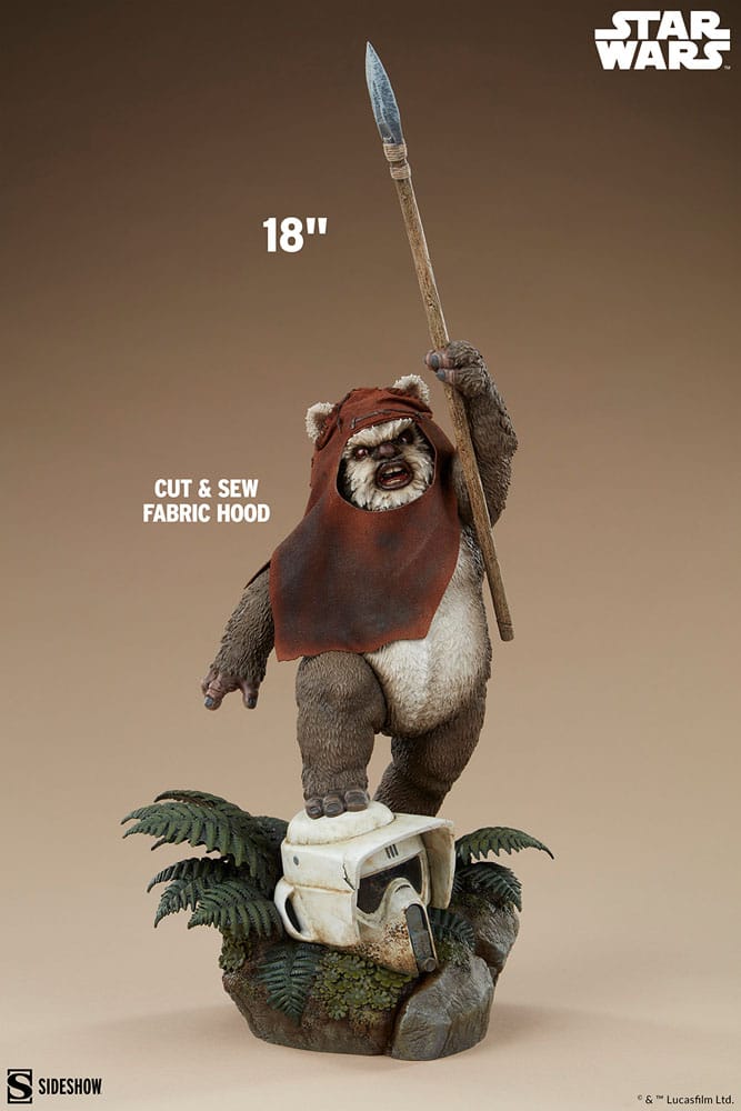 Star Wars: Episode VI - Return of the Jedi Premium Format Statue Wicket 46 cm