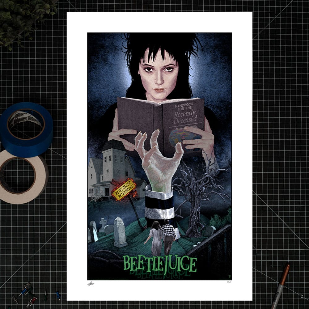 Beetlejuice: Beetlejuice, Beetlejuice, Beetlejuice! 41 x 61 cm Unframed Art Print