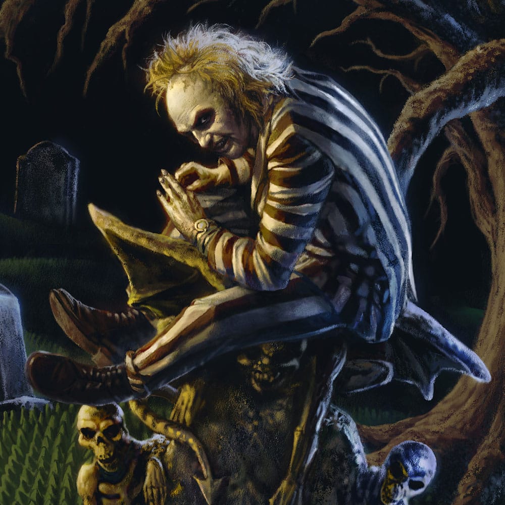 Beetlejuice The Ghost With the Most 41 x 61 cm Unframed Art Print