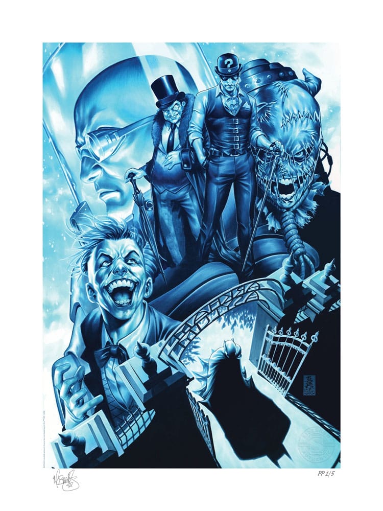 DC Comics The Gates of Arkham 46 x 61 cm Unframed Art Print