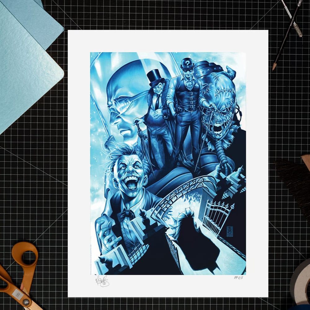 DC Comics The Gates of Arkham 46 x 61 cm Unframed Art Print