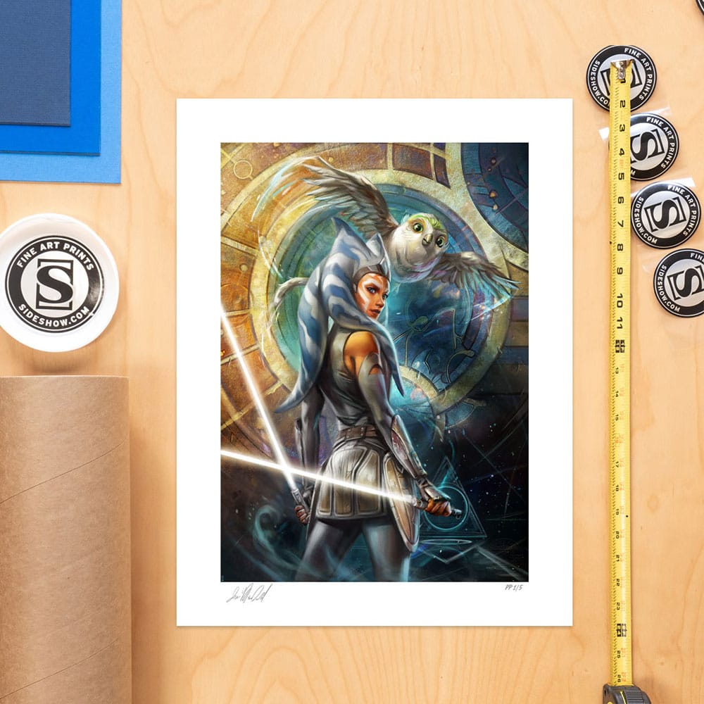 Star Wars: Rebels Ahsoka Tano and Morai: Old Friends 46 x 61 cm Unframed Art Print
