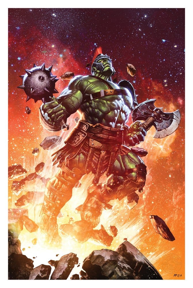 Marvel Fine Art Print Planet Hulk: Worldbreaker 41 x 61 cm - unframed