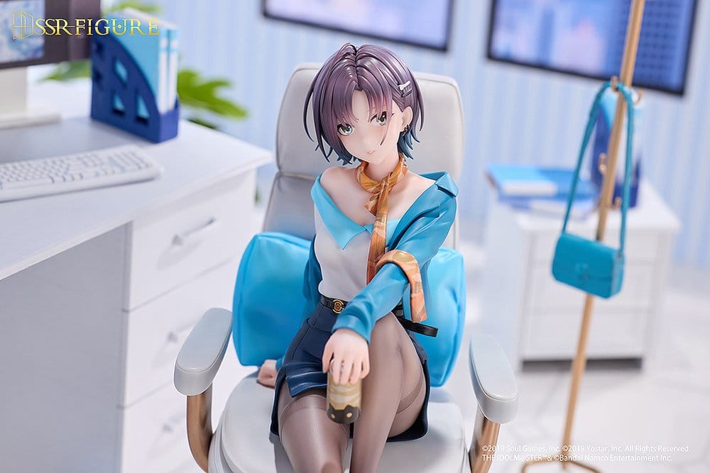 The Idolmaster: Shiny Colors x Mahjong Soul PVC Figure 1/7 Toru Asakura Effortless Work Ver. 21 cm