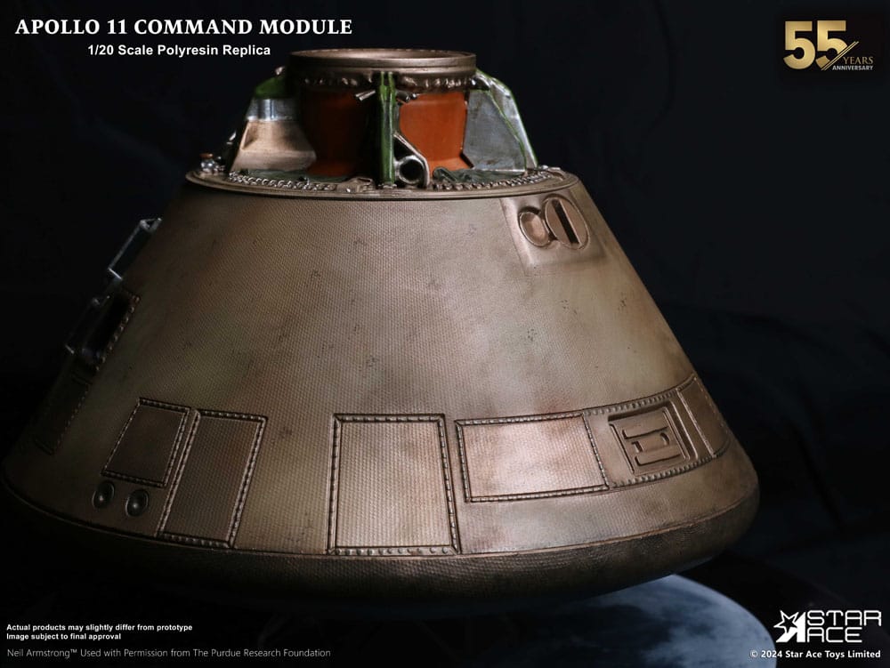 NASA Apollo 11 Command Module (NX) 20 cm 1/20 Replica