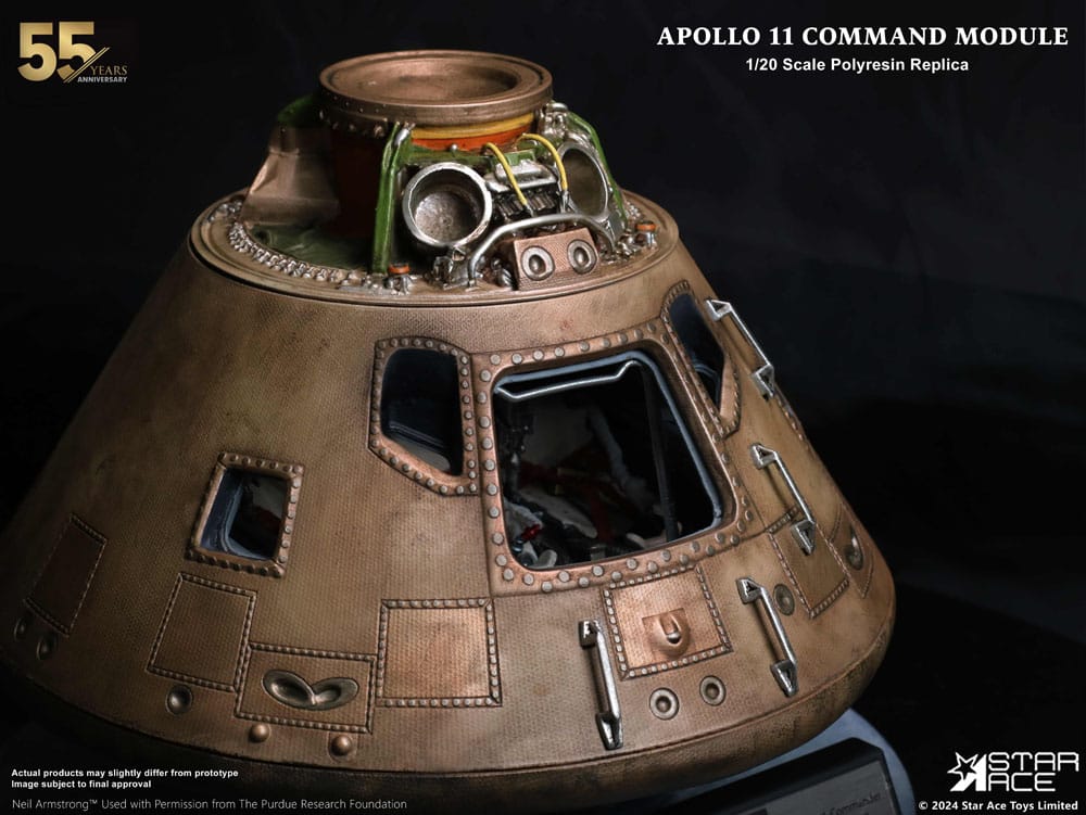 NASA Apollo 11 Command Module (DX) 20 cm 1/20 Replica