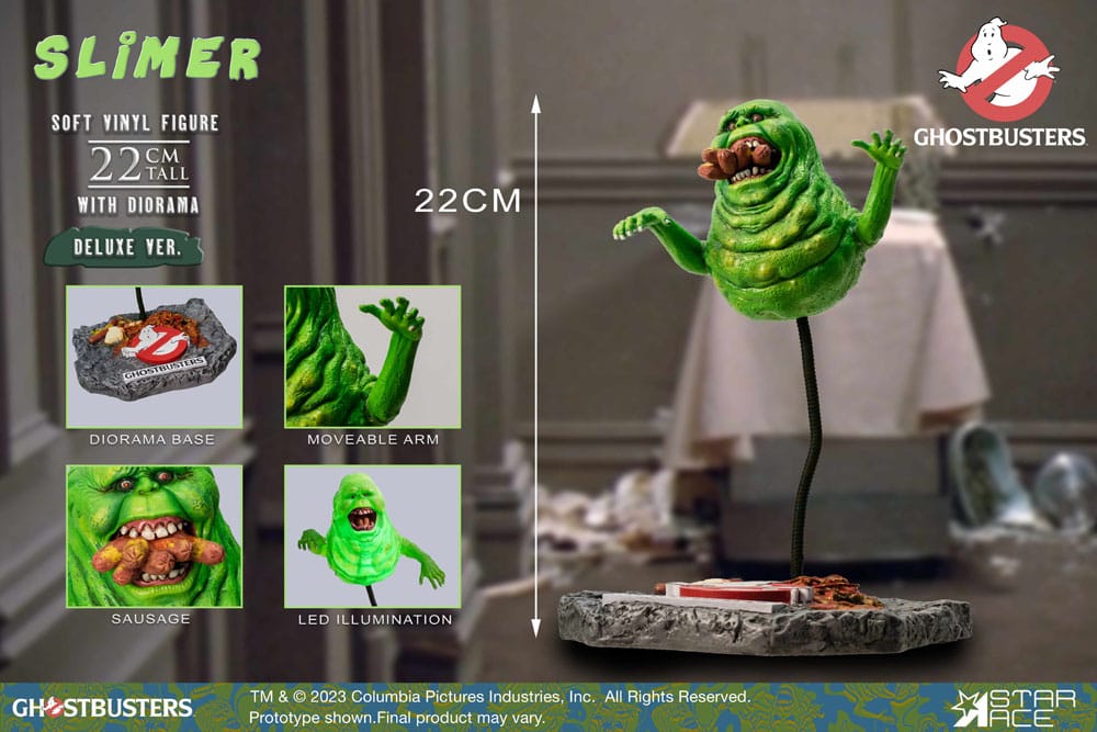 Ghostbusters Slimer Deluxe Version 22cm 1/8 Scale Statue