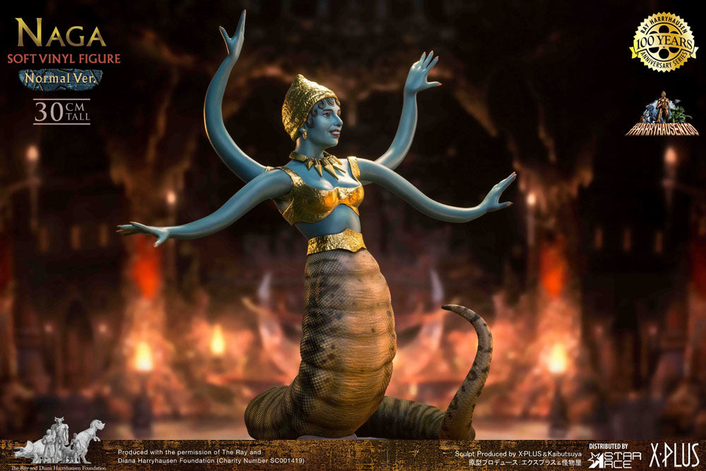 The 7th Voyage of Sinbad Soft Vinyl Statue Ray Harryhausen's Naga (Snake Woman) 31 cm