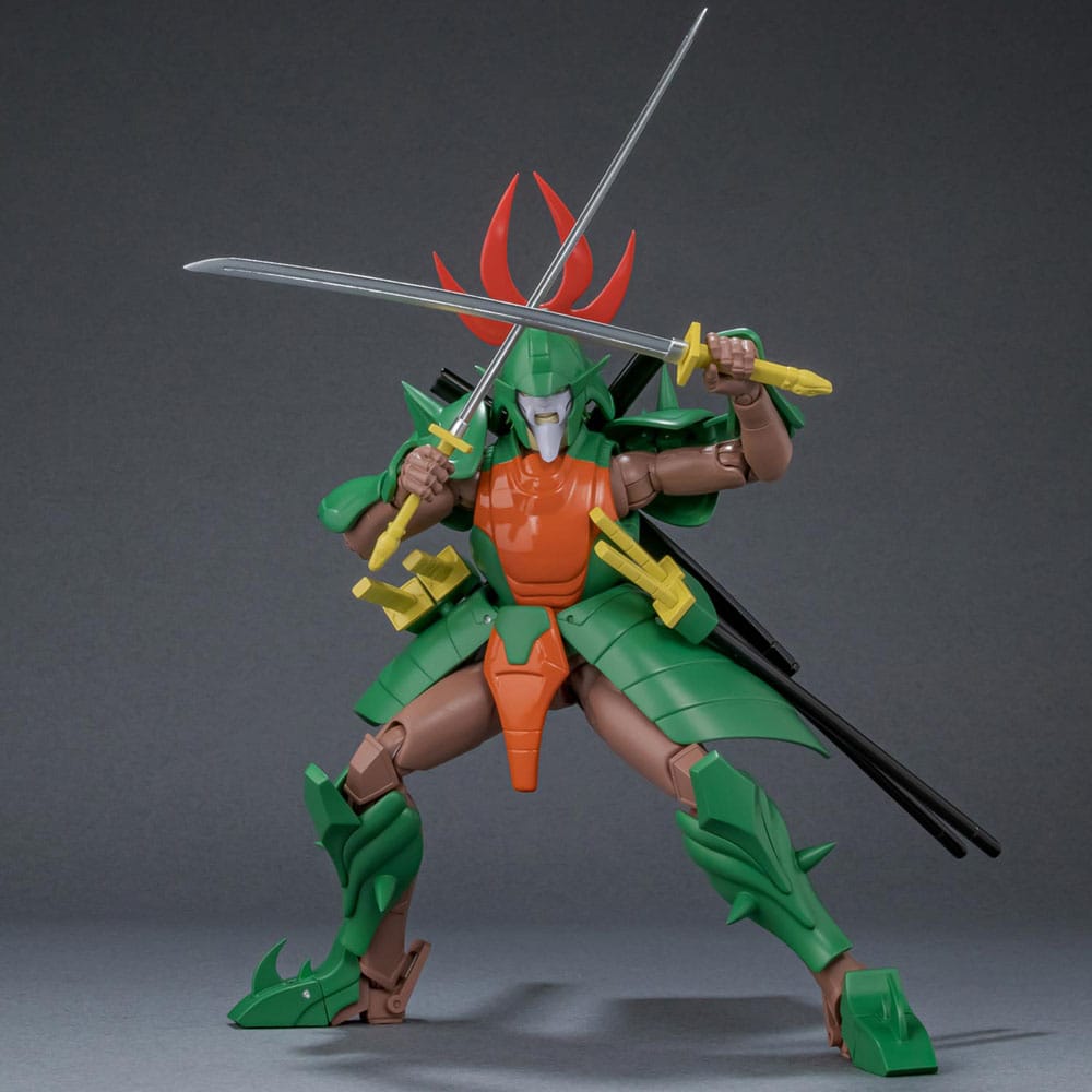 Chou-Dan-Kadou Yoroiden-Samurai Troopers Doku Mashou Naaza 15 cm Action Figure